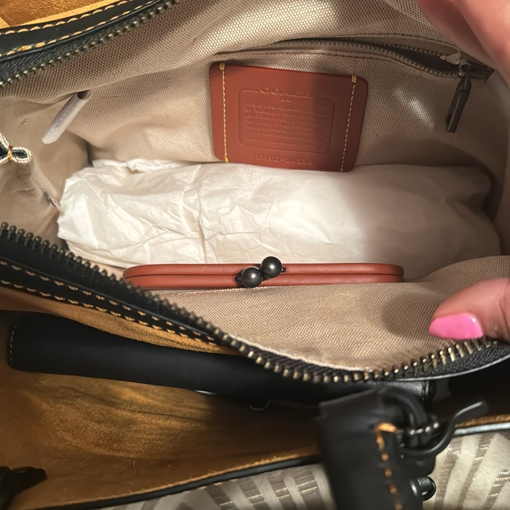 COACH ROGUE RACE CAR NWT (COACH 58151)
BLACK/BLACK COPPER Retail $898 - Picture 14 of 15